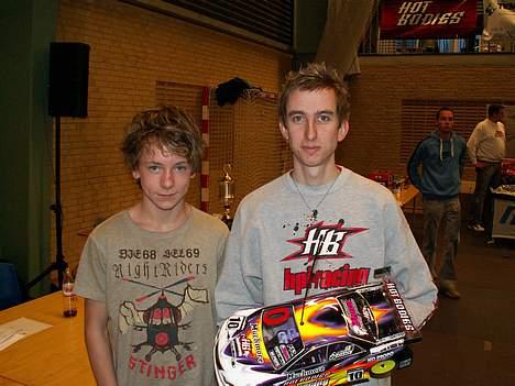 Bil Tamiya TA05 - Min lillebror sammen med Andy Moore (England) billede 10