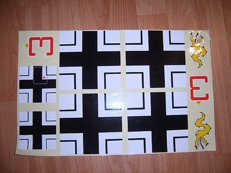 Fly MESSERSCHMITT.. Smadret. billede 10