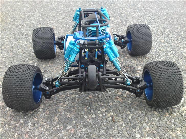 Truck HPI Savage .28 - Savage 25 Ombygget til Savage X - Cadillac Escalade EXT Nascar 8 Loctite. billede 14