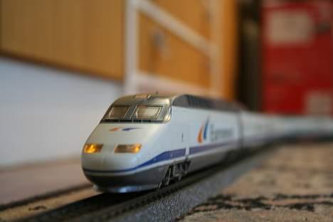 Tog Märklin - Euromed højhastigheds tog 350 km/t.kører i Tyskland, Holland, Belgien, Frankrig og Spanien billede 16