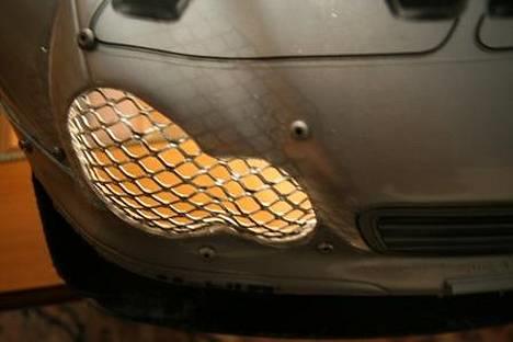 Bil Mercedes Benz C kl. 1:5 - Skåret lygter ud og isat allu net billede 11