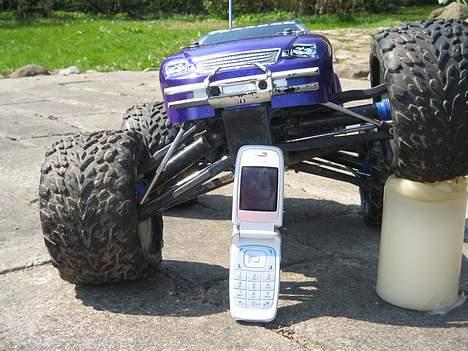 Off-Roader Traxxas Revo - kan løftes 14cm billede 2