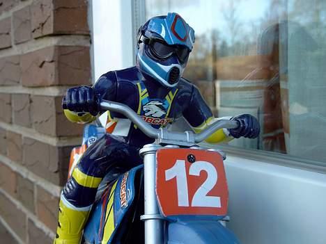 Motorcykel motorcross DØD billede 8