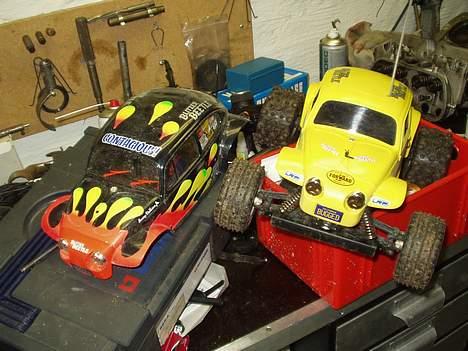 Off-Roader Tamiya blitzer beetle - ekstra kaross med de orginale klistermærker billede 7