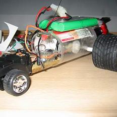 Bil hjemmelavet cola bil