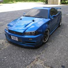 Bil Nissan Skyline R34 GT-R Nismo Z-Tune Tamiya TT-01