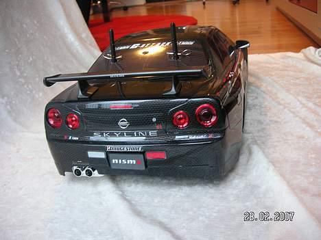 Bil Nissan Skyline R-34 - bagdelen billede 1