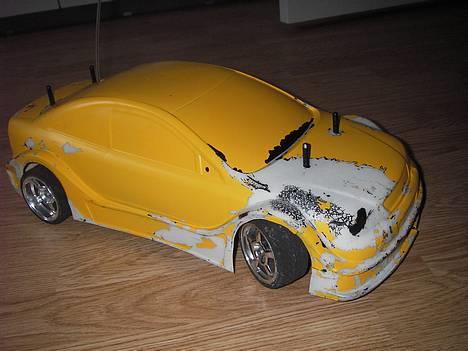 Bil Tamiya TL-01 >Tobias< - Ja ved godt det ikk er pænt men var dårlig til at styre da jeg fik den... :( billede 6