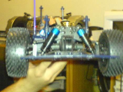 Truck kyosho PureTen GP 4WD - med nye støddæmpere og hjul uden tank billede 11