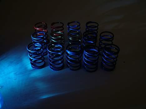 Bil Team Associated TC4 "FT" - Ja her er lidt af mine fjedere (Billedet er taget oppe i min fars fotostudie) billede 16