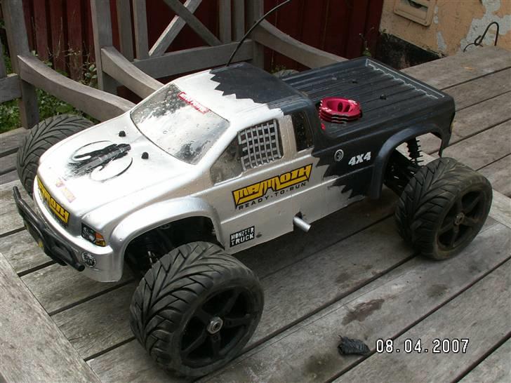 Off-Roader Mammoth st 1/8 - ny body side v med ny motor billede 16