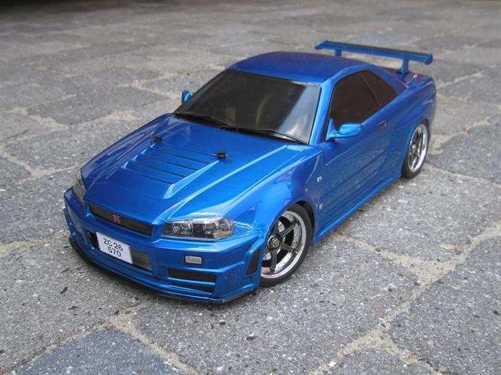 Bil Nissan Skyline R34 GT-R Nismo Z-Tune Tamiya TT-01 billede 1