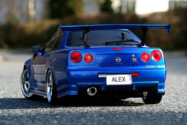 Bil Nissan Skyline R34 GT-R Nismo Z-Tune Tamiya TT-01 billede 5