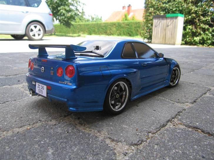 Bil Nissan Skyline R34 GT-R Nismo Z-Tune Tamiya TT-01 billede 6