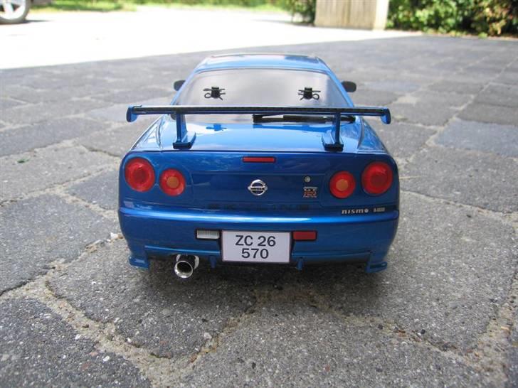 Bil Nissan Skyline R34 GT-R Nismo Z-Tune Tamiya TT-01 billede 7