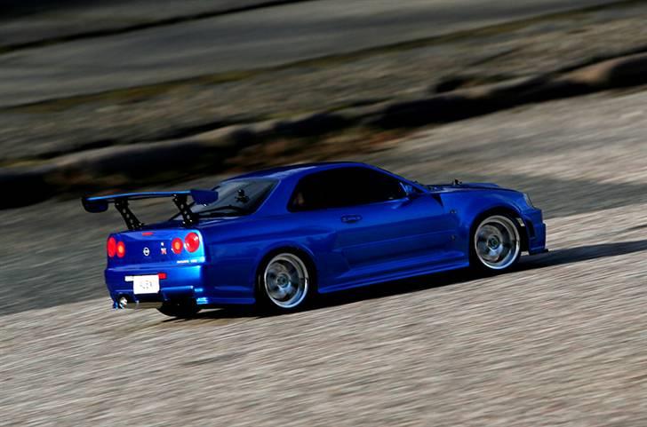 Bil Nissan Skyline R34 GT-R Nismo Z-Tune Tamiya TT-01 billede 10