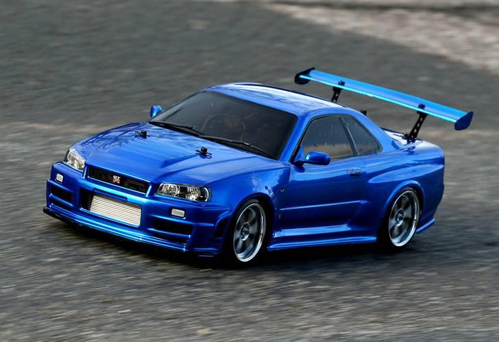 Bil Nissan Skyline R34 GT-R Nismo Z-Tune Tamiya TT-01 billede 11