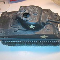 Militær Tamiya M4 Sherman tank