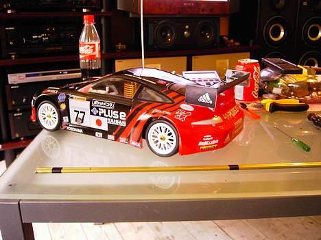 Bil prosche 1:10 (kyosho) - lige kommer med posten og klar til ændringer. billede 1