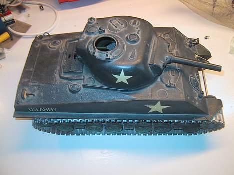 Militær Tamiya M4 Sherman tank billede 2