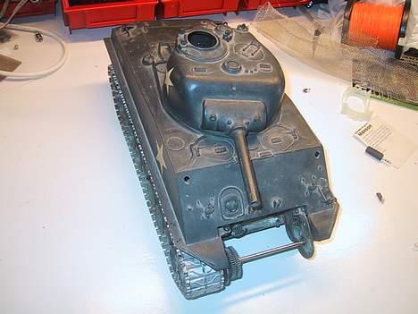 Militær Tamiya M4 Sherman tank billede 3