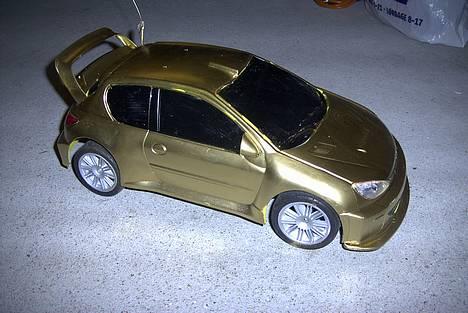 Bil 206 QD Race(Guld Projekt) - Her er bilen så uden klistermærker..! billede 8