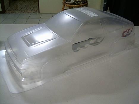 Bil AE-86 Trueno (Projekt) - Kan ikke rigigt bestemme mig for om flammerne passer til den? billede 5