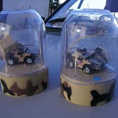 Militær Micro Humvee Krigsbil