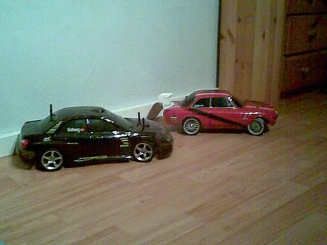 Bil tamiya TT-01 (solgt) - min alfa og subrau fra siden  billede 9