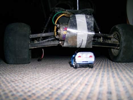 Off-Roader Traxxas Rustler/Stampede  - Home made "wheillie bar" og den lille racer! billede 19