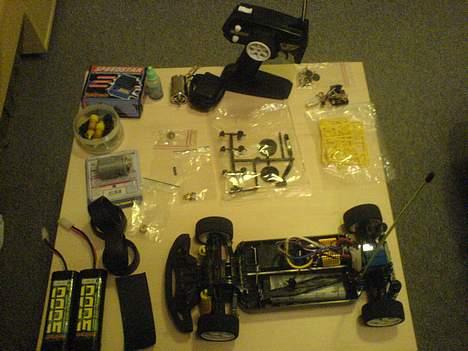 Bil HBX GTR  Sælges - Bilen + diverse dele. billede 4