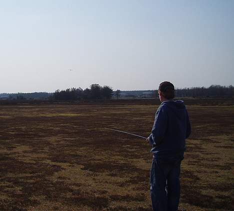 Fly Seagull Bommerang - Mig på vej ind til landing. billede 9