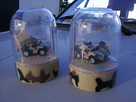 Militær Micro Humvee Krigsbil - og her i æsken billede 2