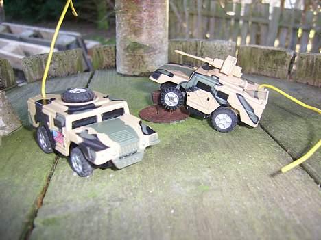 Militær Micro Humvee Krigsbil billede 7