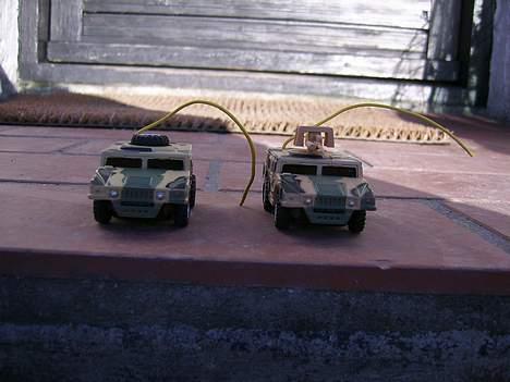 Militær Micro Humvee Krigsbil - Front billede 15