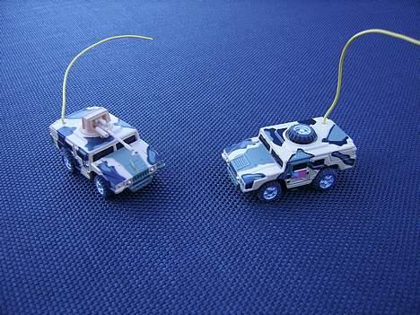 Militær Micro Humvee Krigsbil - på min trampolin. billede 19