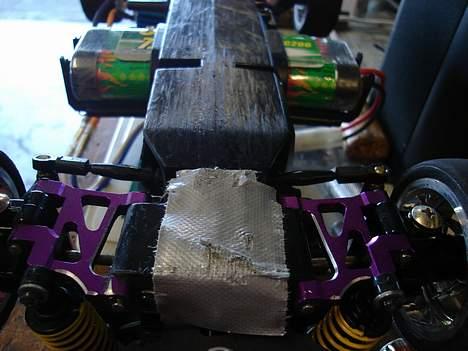 Bil Chevy Silverado HBX 4x4 - Nye alu bærearme lilla og gaffa tape det man ka aldrig få for meget af billede 15