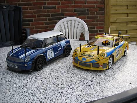 Bil CEN CT4-S Porche 911 GT3 - Det er så min CEN Porche 911 GT3, og den jeg CT5 jeg har købt til kæresten. billede 1