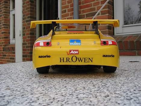 Bil CEN CT4-S Porche 911 GT3 - Her kan man så gummi fittings til diode lyset. billede 6