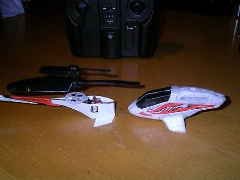 Helikopter Picooz - Ny vs. gammel form :) .. STOR størresesforskel  billede 4