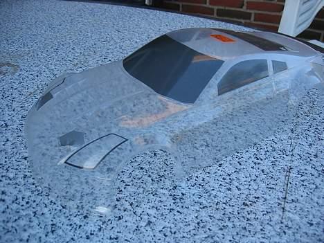 Bil CEN CT4-S Porche 911 GT3 - 350Z Body Front med rudetoning, klar til lakeren. billede 14