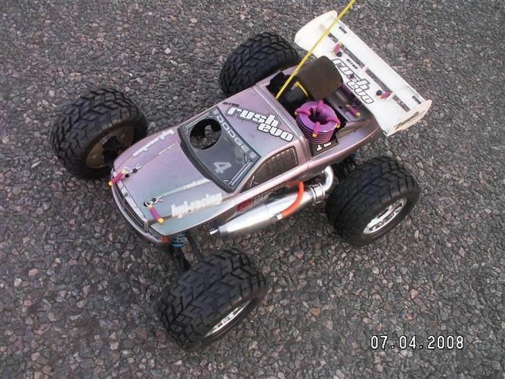 Truck HPI Rush m .25 motor billede 10