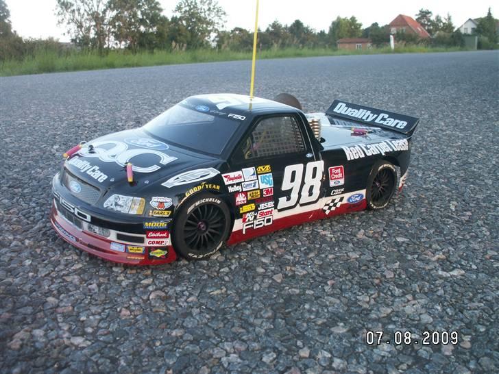 Bil HPI Super RS4 Ford F-150 - HPI Super Nitro RS4 Ford F-150 Nascar Truck 98. billede 1