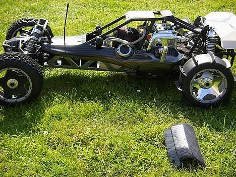 Buggy Baja 5B Alu / Carbon  billede 8