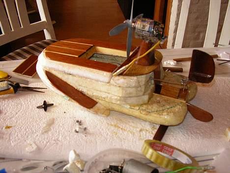Båd ¤´¯`·.¸Airboat¸.·´¯`¤ - Hjemme byg , giver en masse HYG      (-: billede 11