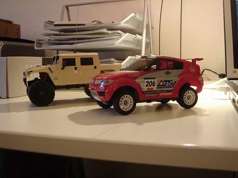 Off-Roader Mini Z Pajero Evo Dakar billede 2