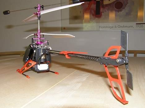 Helikopter E-sky Lama v4 EXTREME. - set fra halen billede 19