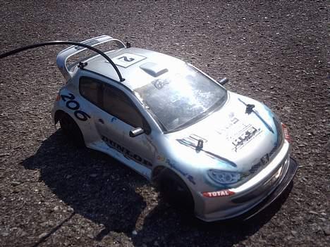 Bil Nikko Peugeot 206 - Fra siden billede 3