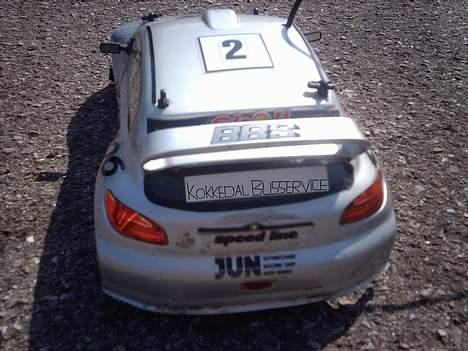 Bil Nikko Peugeot 206 - Bagfra billede 4