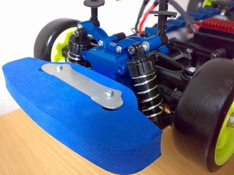 Bil TAMIYA TT-01 (SOLGT!!!) - GPM front bumper med Alu Mount billede 7